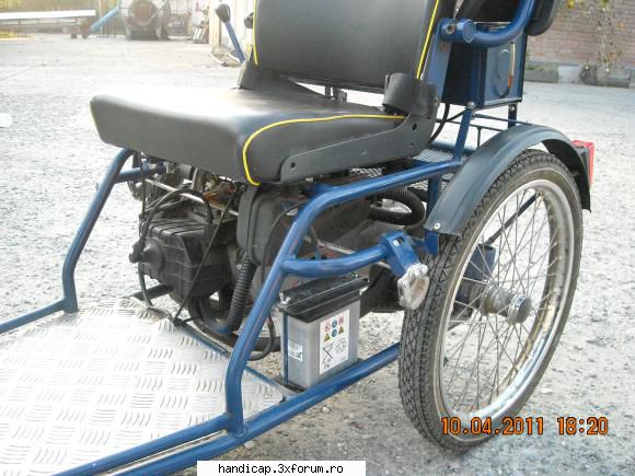 vanzari carucior handicap carucior handicap pornire automata motor yamaha doi 49,5 ccm ,rezervor